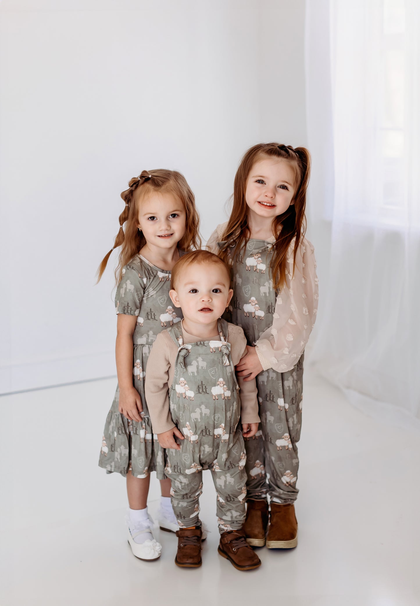 Lamb of Light Knotted Overalls