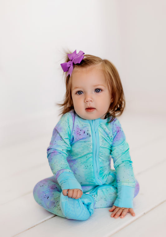 Aquamarine Dreams Zippy Romper