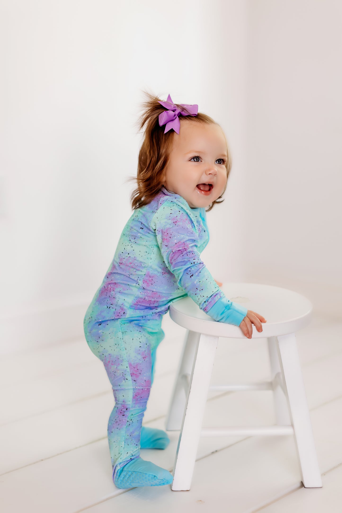 Aquamarine Dreams Zippy Romper