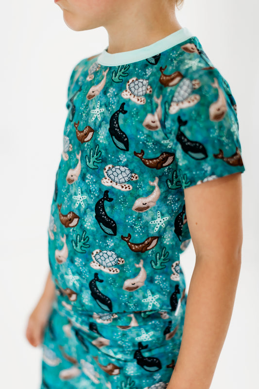 Seas The Day short sleeve and pants set